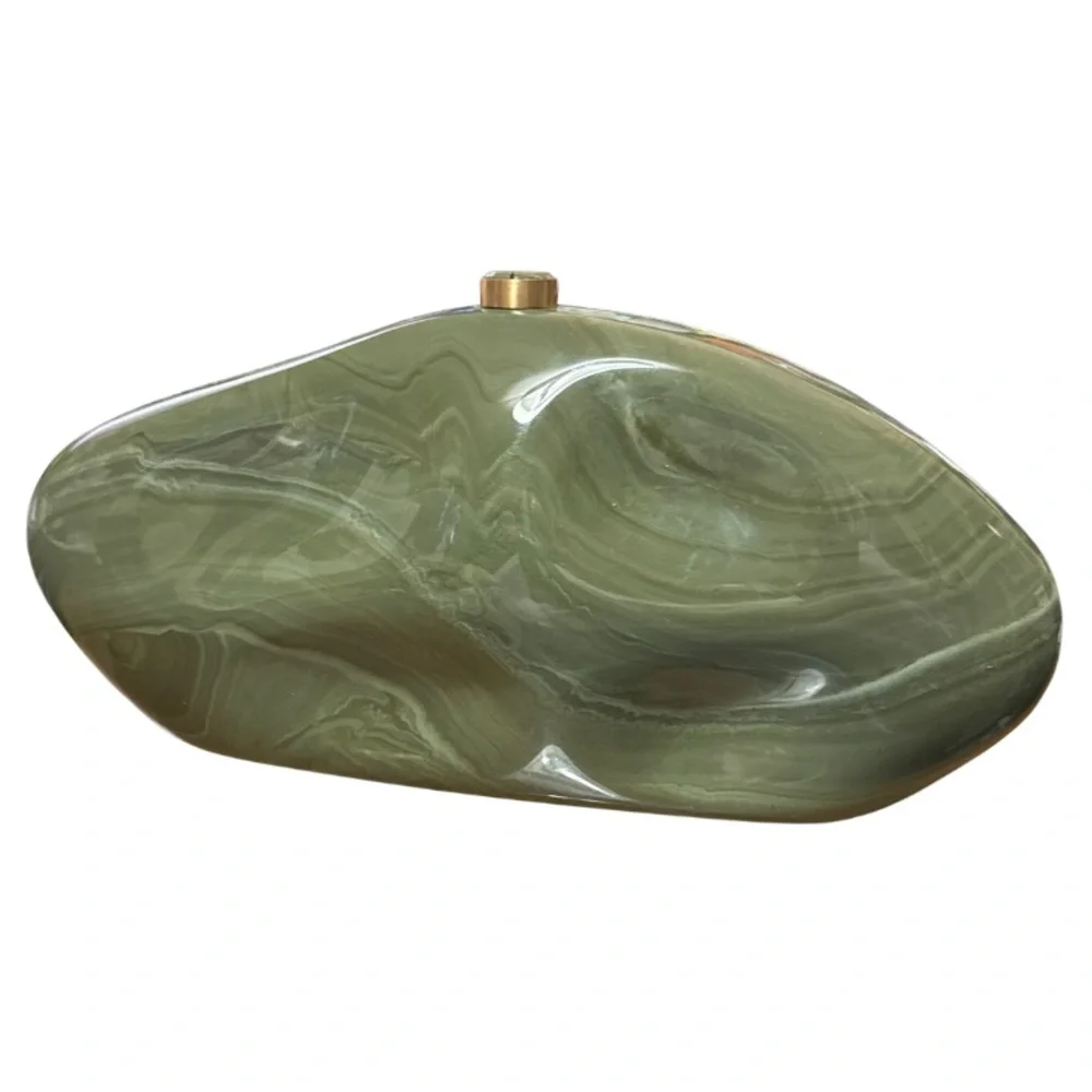 Price Firm - CULT GAIA Caldera Clutch in Rosemary - Picture 8 of 12